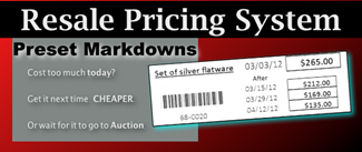Delaware Estate Sales Resale Pricing System
